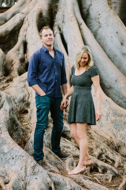 A Fur-Filled Engagement Stroll – Photo by Let's Frolic Together