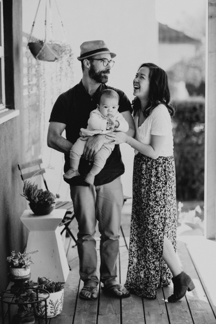 Desert Inspired Backyard Family – Photo by Let's Frolic Together