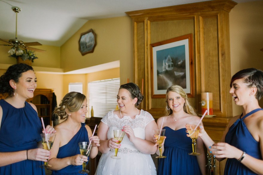 Forest Wedding at Green Flash – Photo by Let's Frolic Together