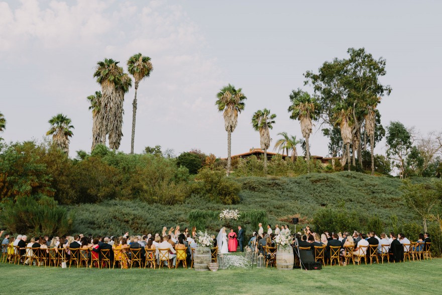 Rustic and Glam Garden Wedding – Photo by Let's Frolic Together
