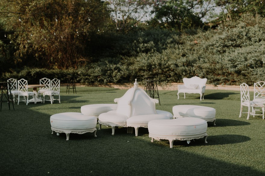 Rustic and Glam Garden Wedding – Photo by Let's Frolic Together