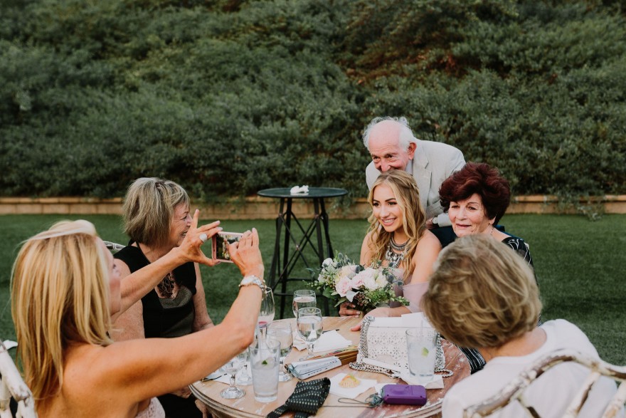 Rustic and Glam Garden Wedding – Photo by Let's Frolic Together