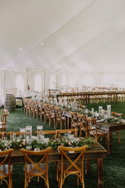 Rustic and Glam Garden Wedding – Photo by Let's Frolic Together