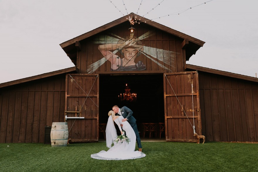 Rustic and Glam Garden Wedding – Photo by Let's Frolic Together