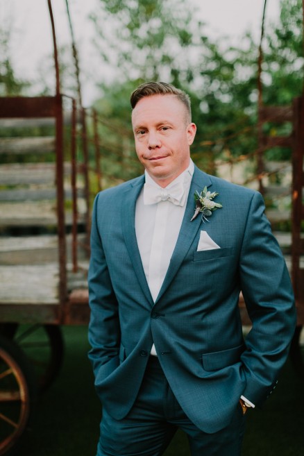 Rustic and Glam Garden Wedding – Photo by Let's Frolic Together