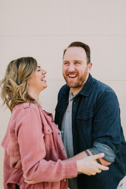 Old Town Ice Cream Engagement – Photo by Let's Frolic Together
