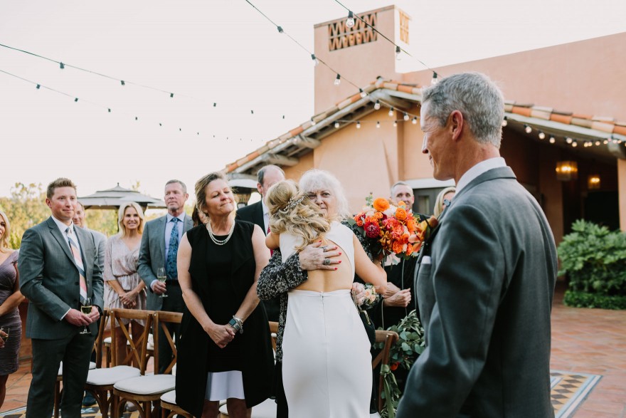 An Intimate Union at Rancho Valencia – Photo by Let's Frolic Together