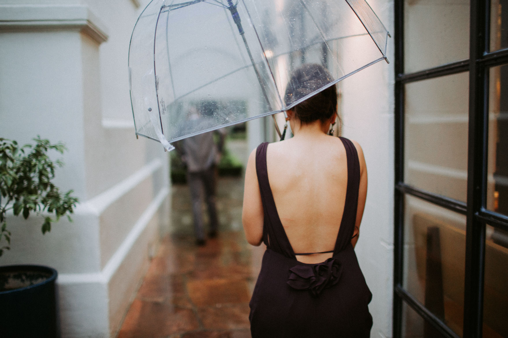 A Chic Rainy Day Union at Redbird – Photo by Let's Frolic Together