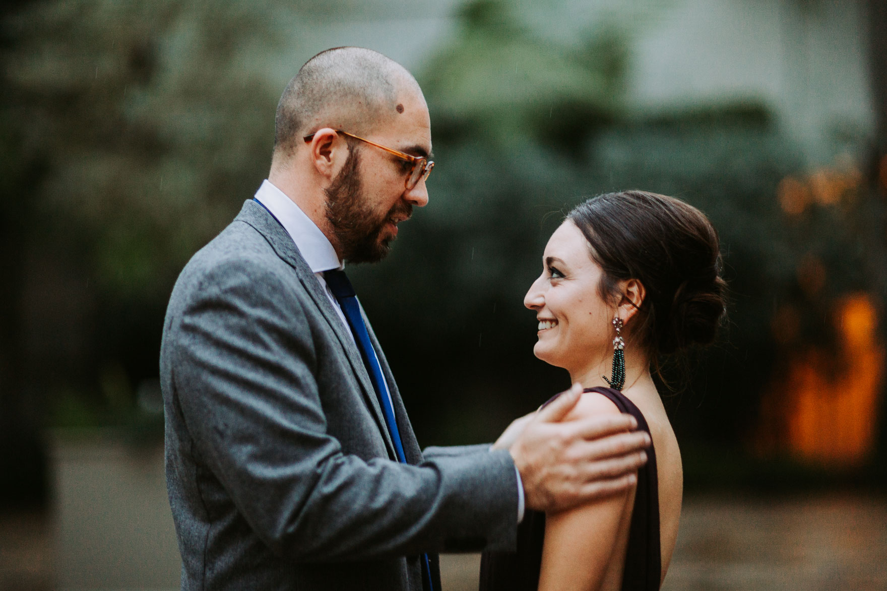 A Chic Rainy Day Union at Redbird – Photo by Let's Frolic Together
