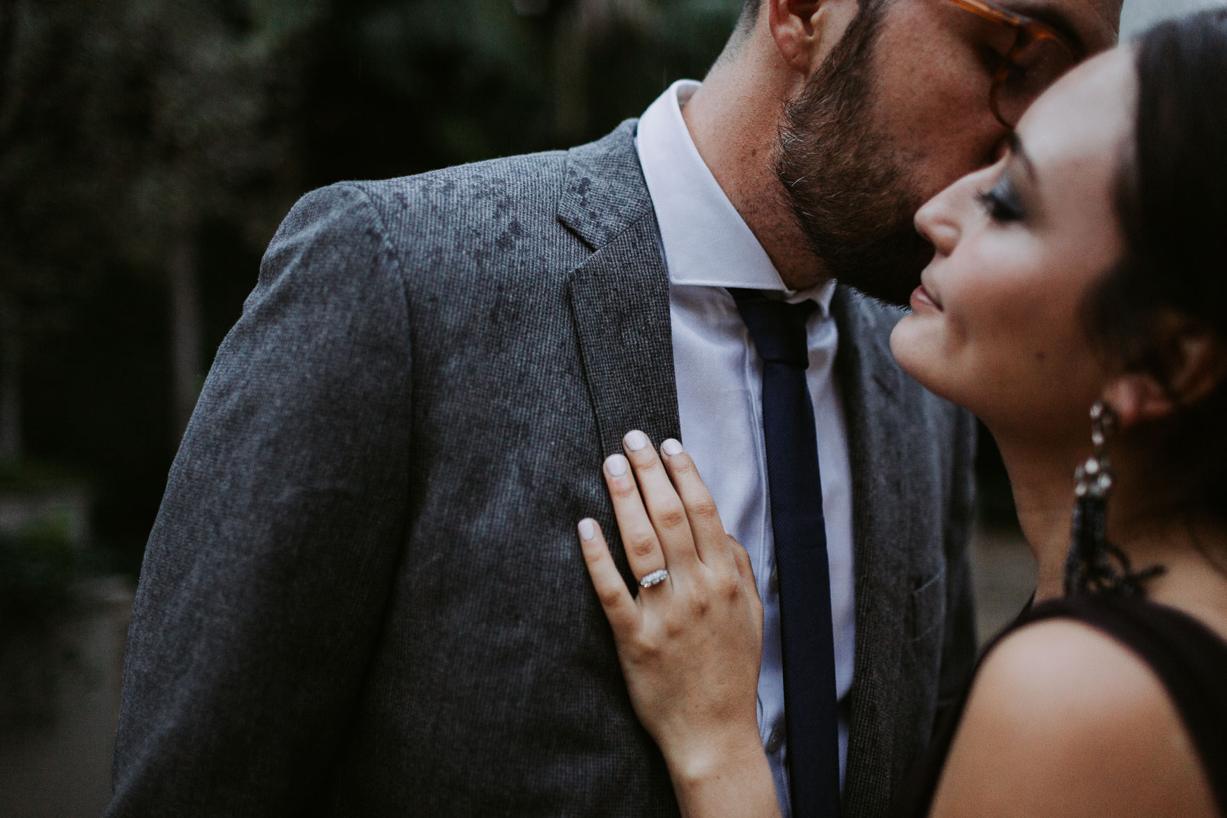 A Chic Rainy Day Union at Redbird – Photo by Let's Frolic Together