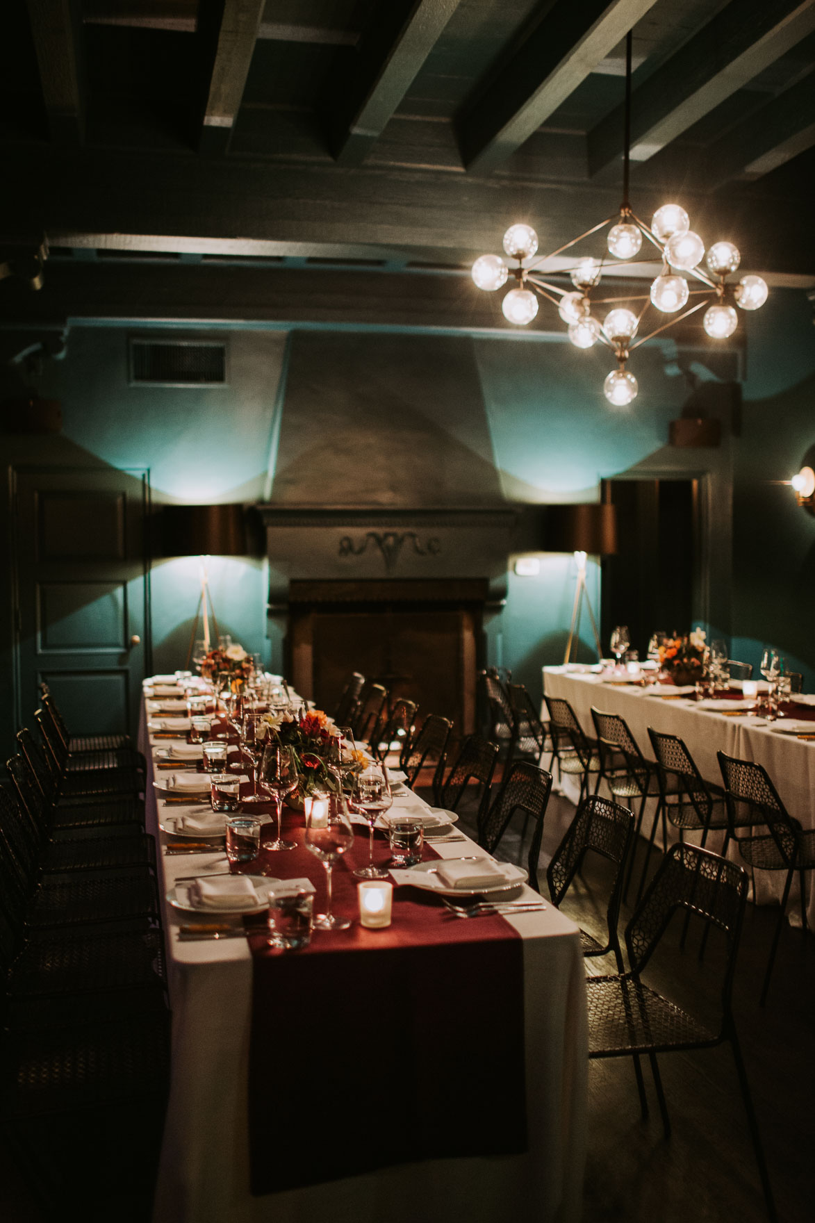 A Chic Rainy Day Union at Redbird – Photo by Let's Frolic Together