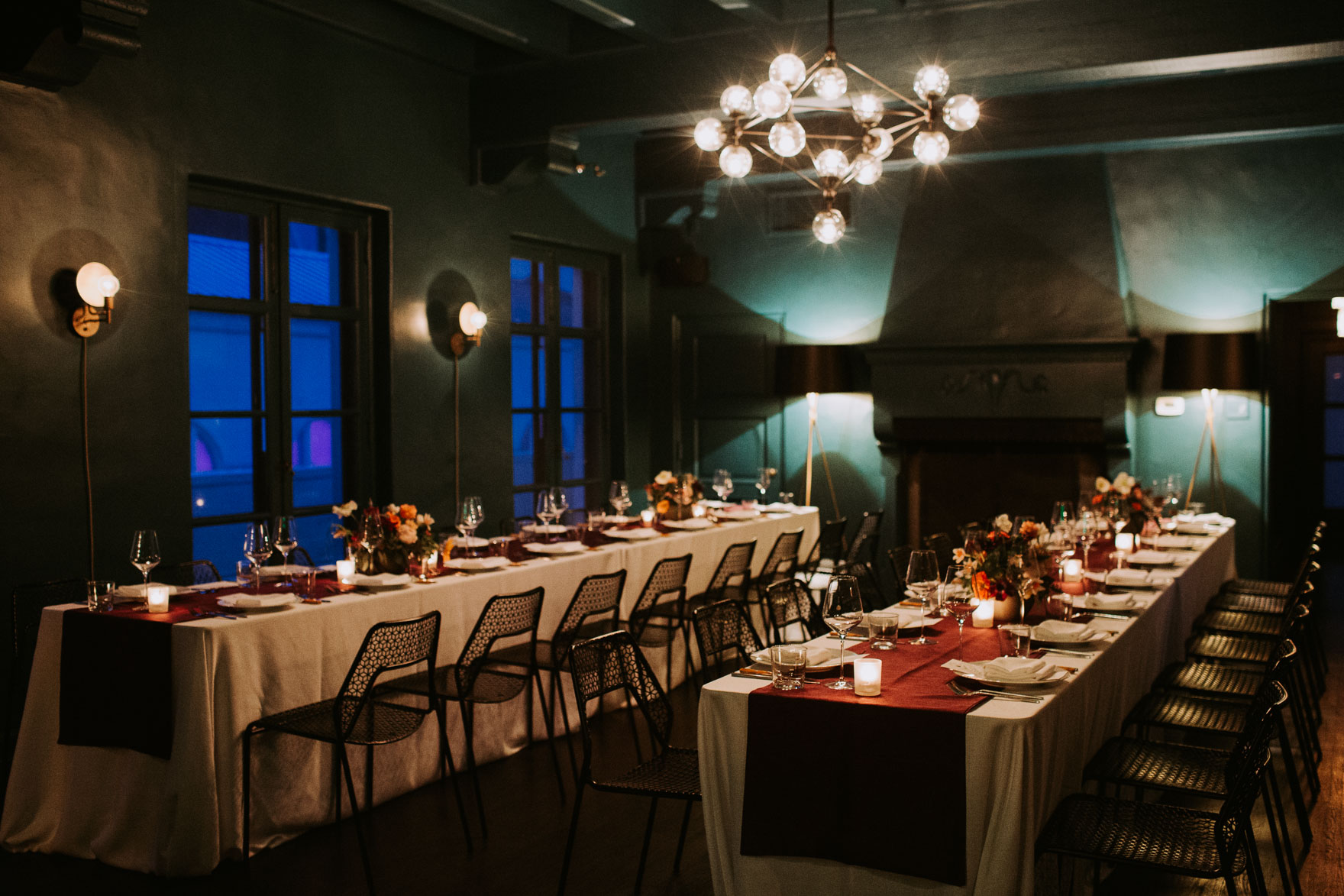 A Chic Rainy Day Union at Redbird – Photo by Let's Frolic Together