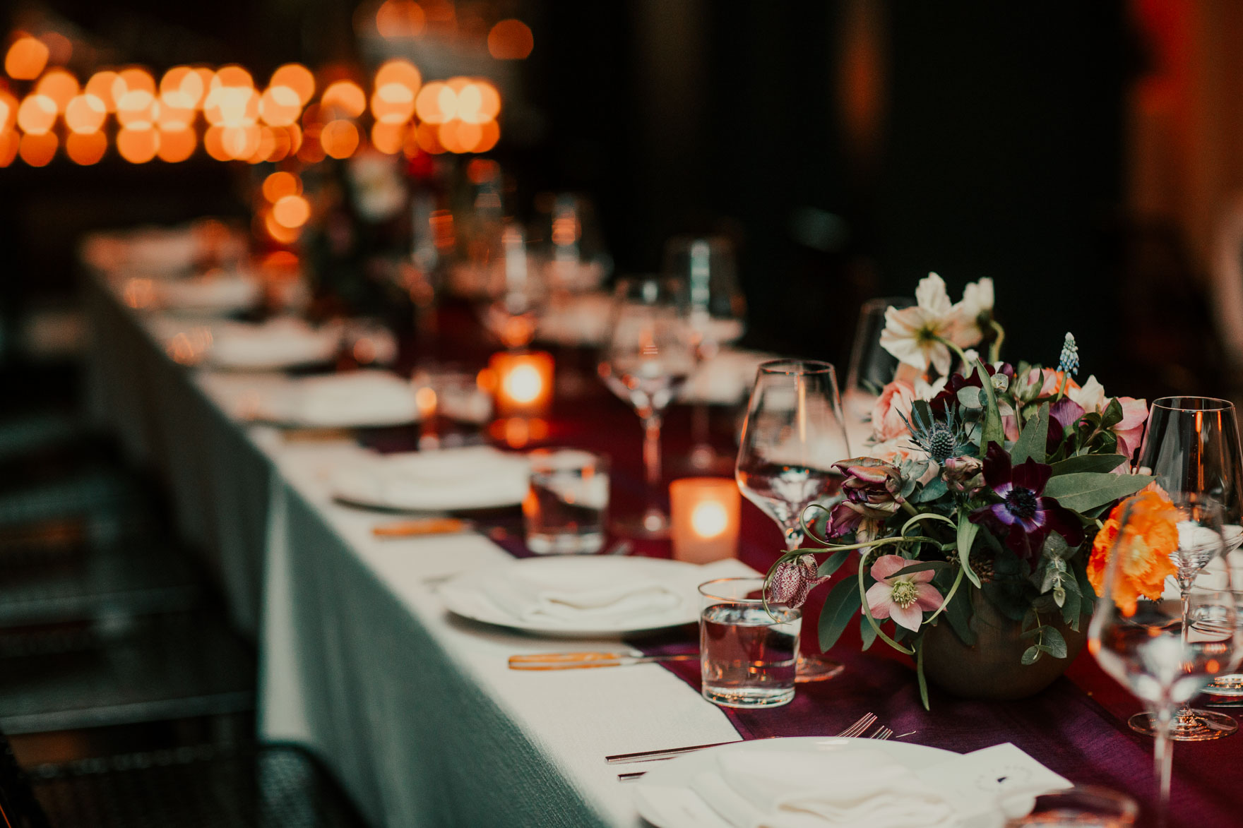 A Chic Rainy Day Union at Redbird – Photo by Let's Frolic Together