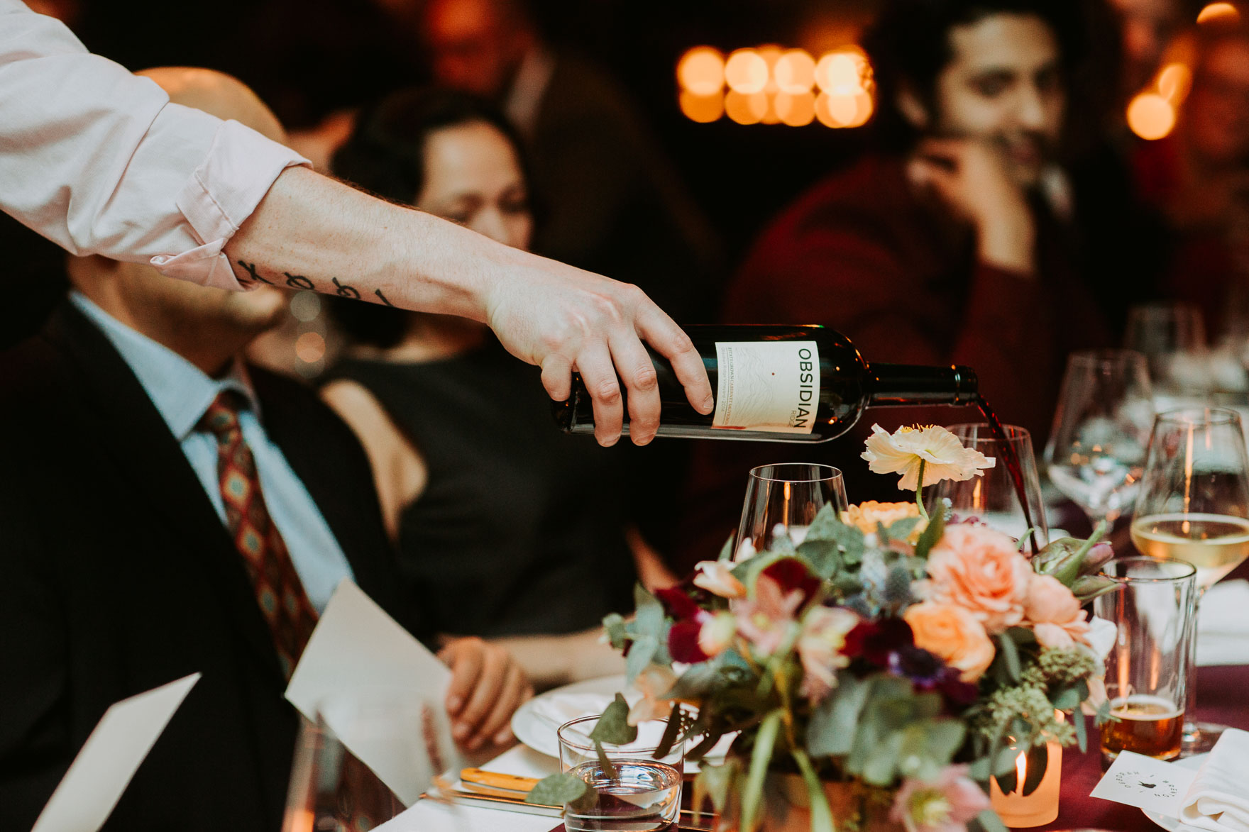 A Chic Rainy Day Union at Redbird – Photo by Let's Frolic Together