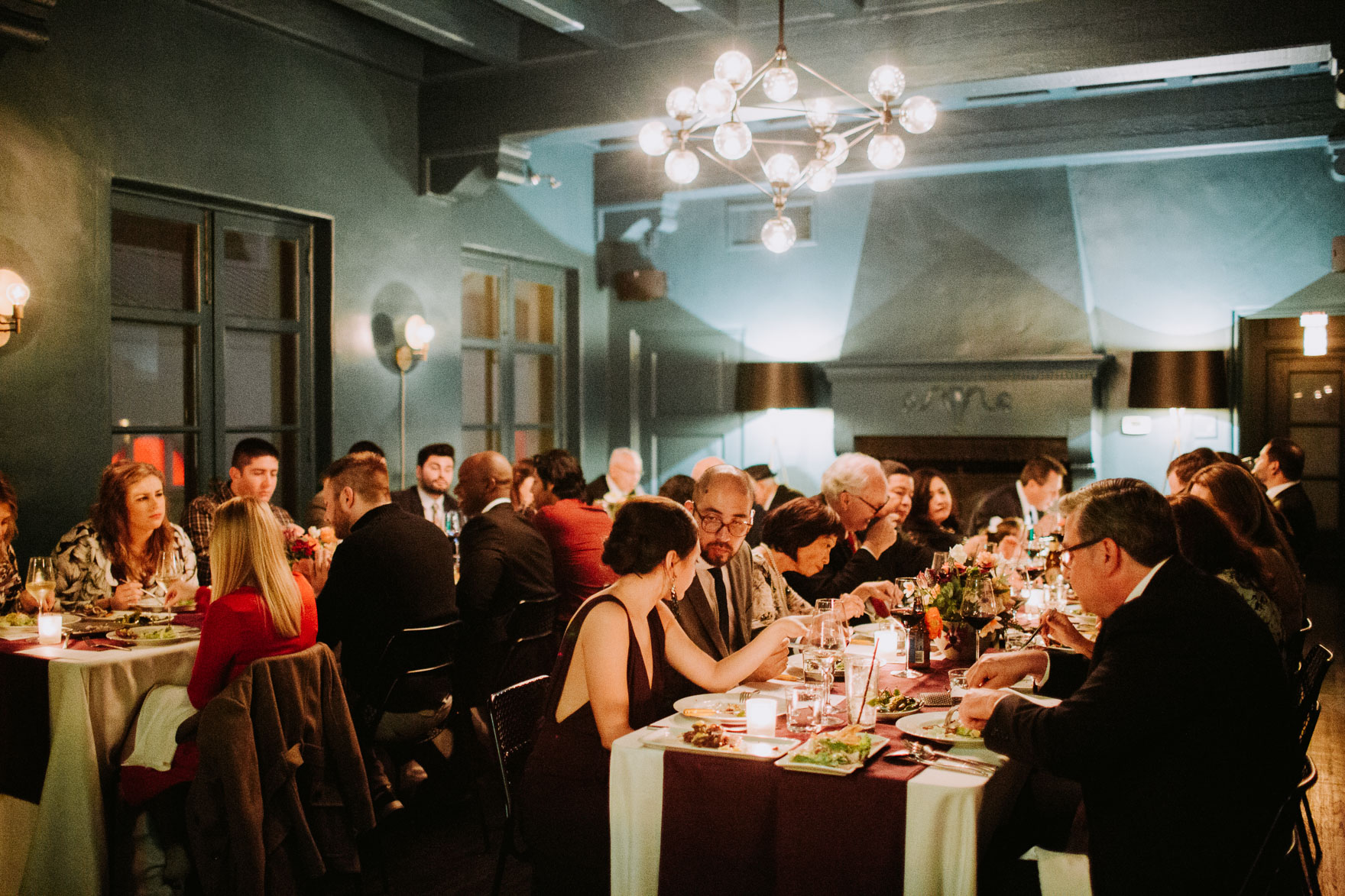 A Chic Rainy Day Union at Redbird – Photo by Let's Frolic Together