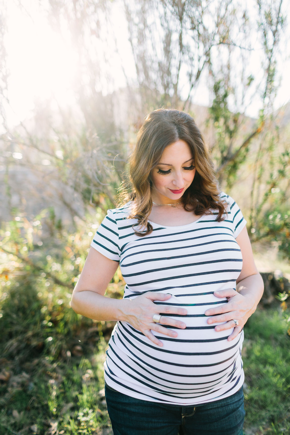 Tender Rustic Baby Bump Wander – Photo by Let's Frolic Together