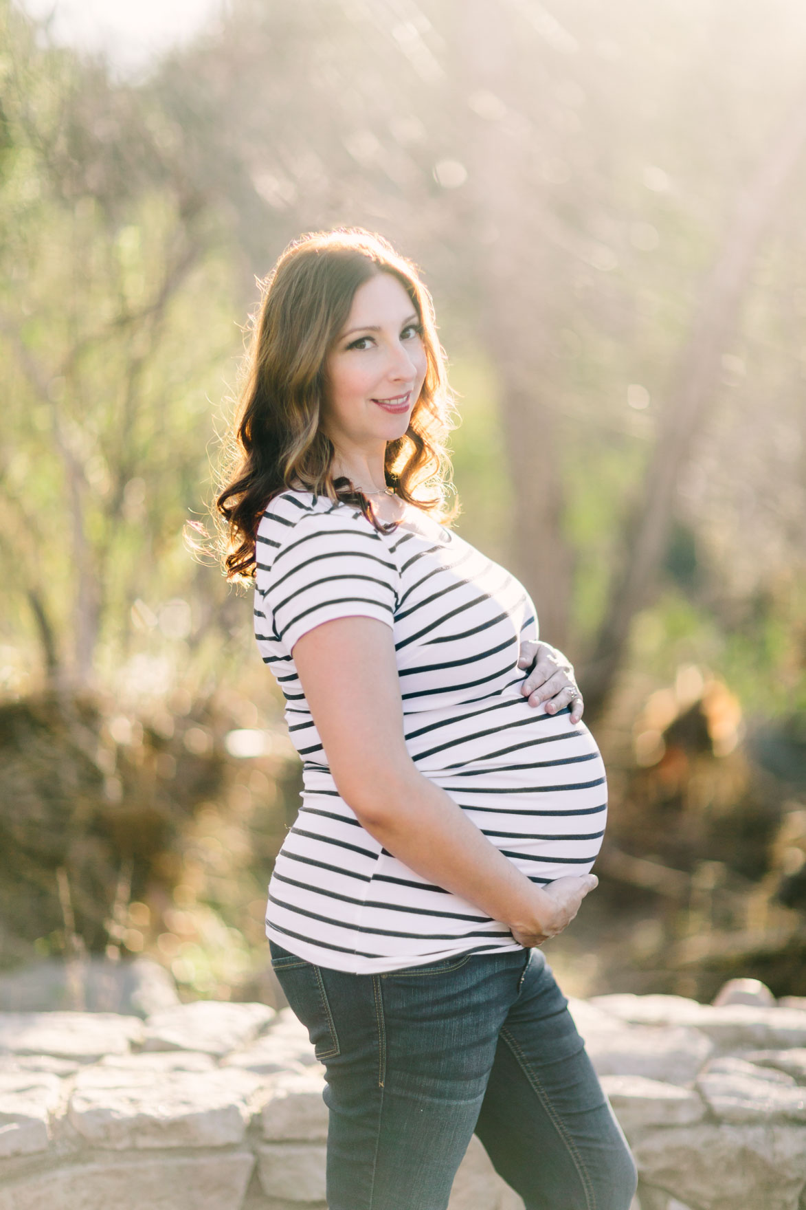 Tender Rustic Baby Bump Wander – Photo by Let's Frolic Together
