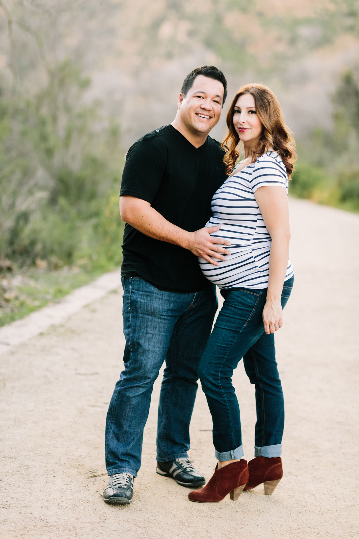 Tender Rustic Baby Bump Wander – Photo by Let's Frolic Together