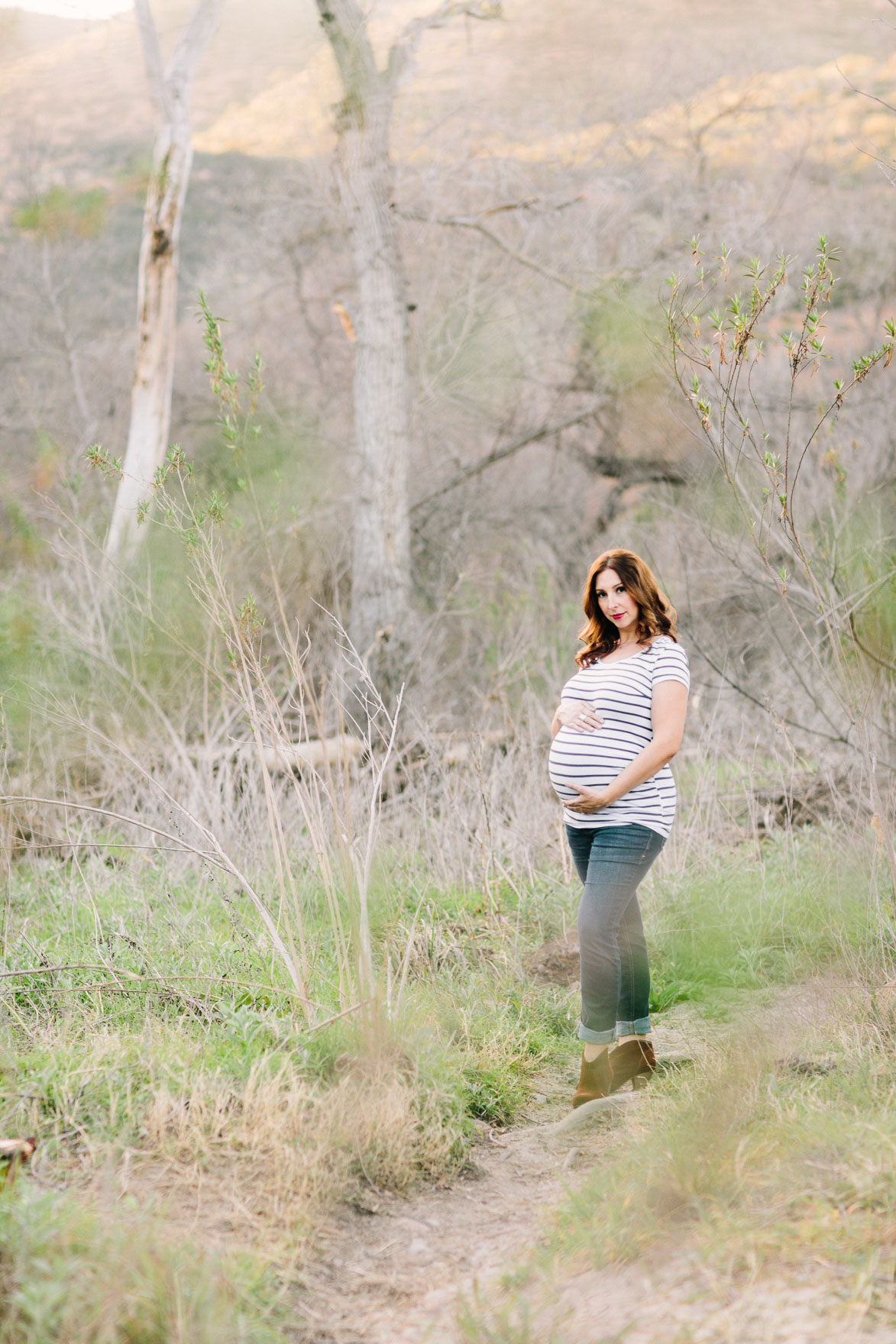 Tender Rustic Baby Bump Wander – Photo by Let's Frolic Together