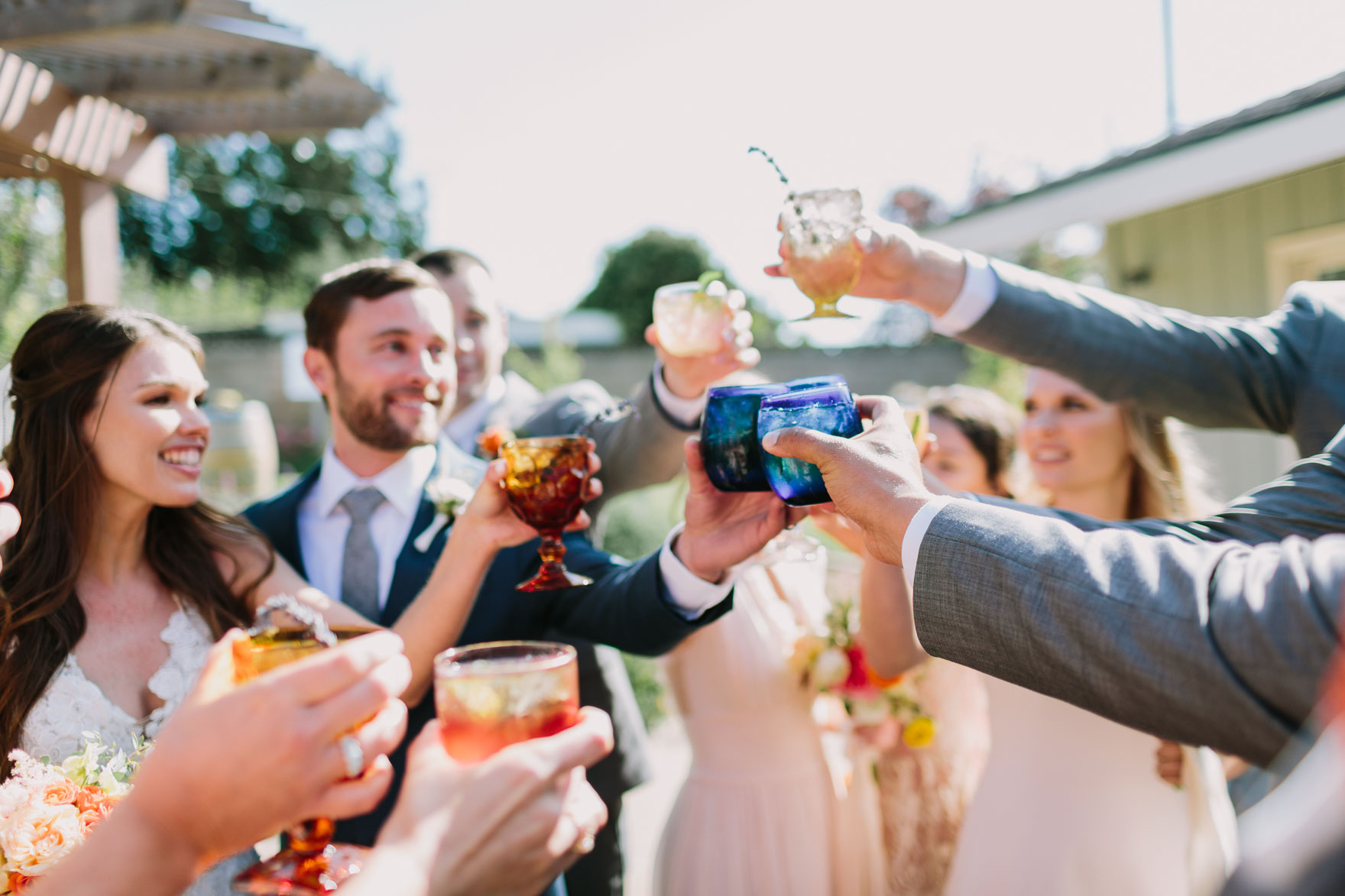 A Vineyard & Backyard Bash – Photo by Let's Frolic Together