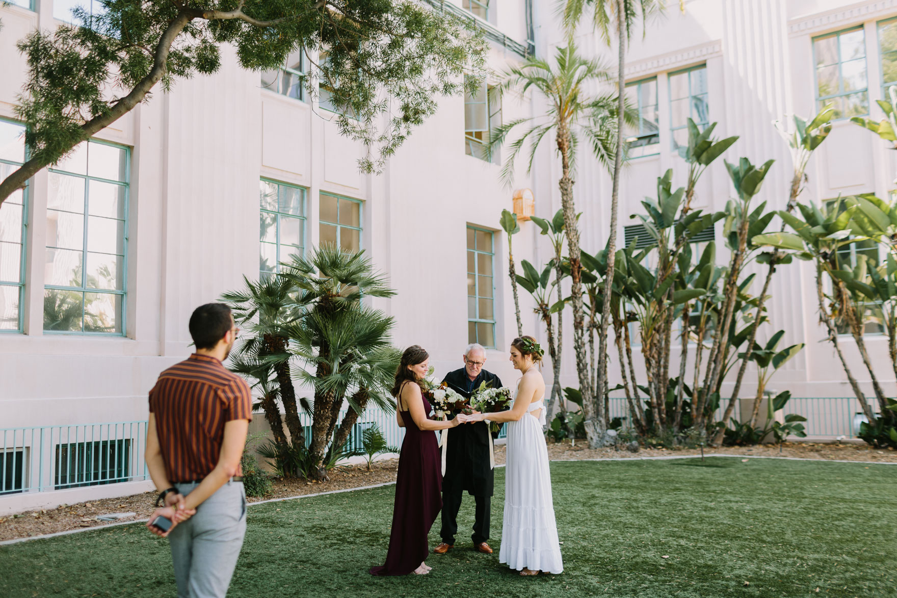 Dreamy LGBTQ San Diego Elopement – Photo by Let's Frolic Together