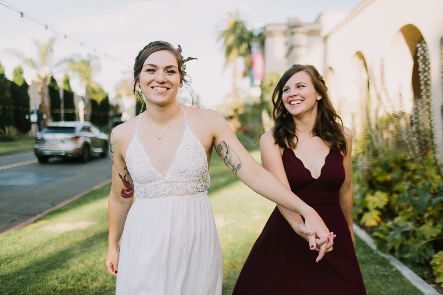 Dreamy LGBTQ San Diego Elopement – Photo by Let's Frolic Together