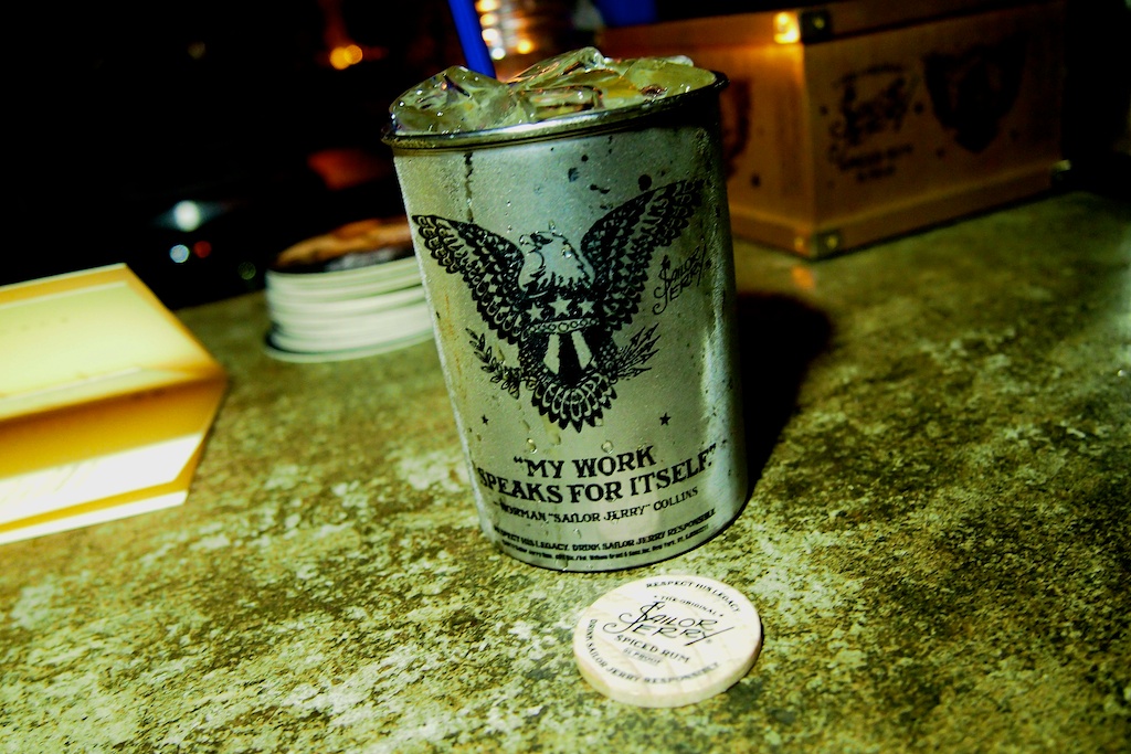 Cocktail week Sailor Jerry rum showcase at Manifest