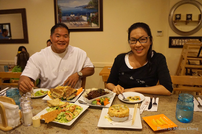 Some customers are so curious about the new dinner menu, they try a little of everything.