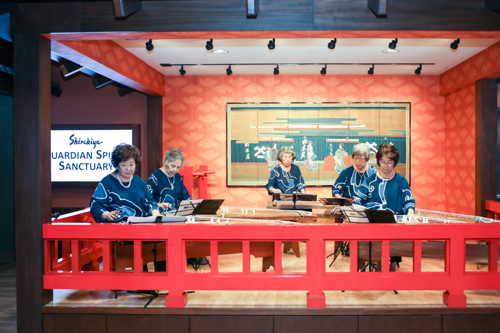 Shirokiya will have performances throughout the day in the Guardian Spirit Sanctuary where you can also visit your guardian Buddha to pay respects and make a donation.