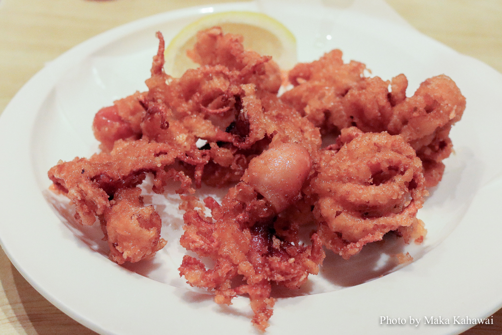 Yanagi Sushi fried tako