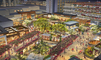 A rendering of the Grand Lanai.