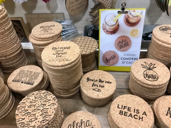 Coasters (Photo courtesy: Rebecca Pang)