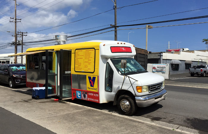 The Grubus is only open from 10 a.m.-2 p.m. Monday thru Friday.