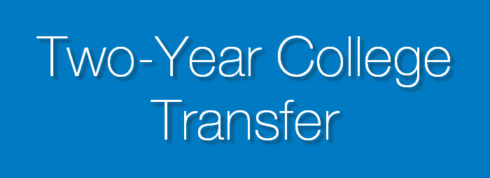 Two-year college transfer