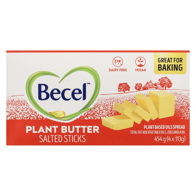 Becel Salted Plant Butter Sticks, 454 G -- 20 Per Case