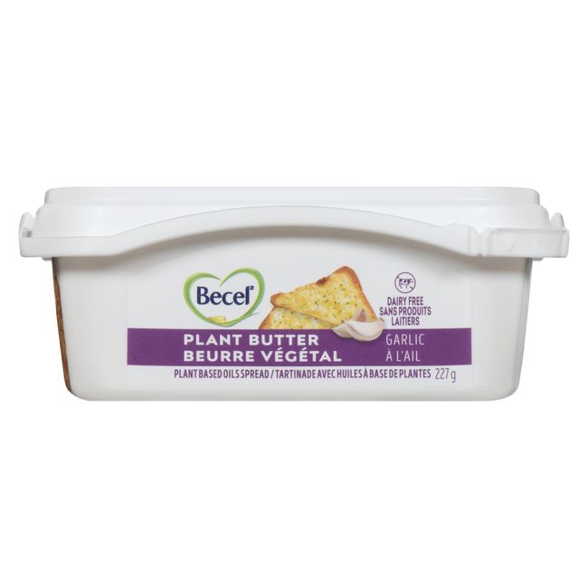 Becel Garlic Plant Butter Spread, 227 G -- 12 Per Case