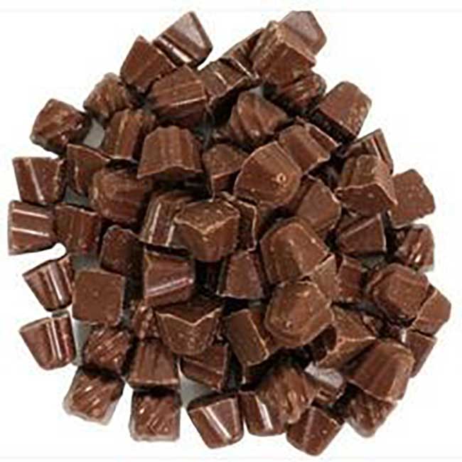 Gertrude Hawk Milk Chocolate Seasalt Caramel Truffle, 10 Lb