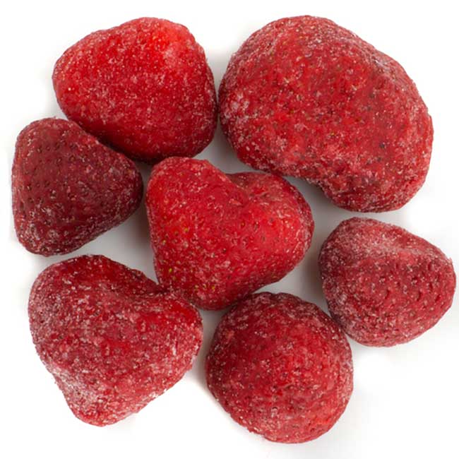 Willamette Fruit Individually Quick Frozen Strawberries, 5 Lb -- 5 Per Case