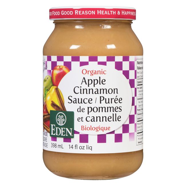 Eden Organic Apple Cinnamon Sauce, 398 Ml -- 12 Per Case