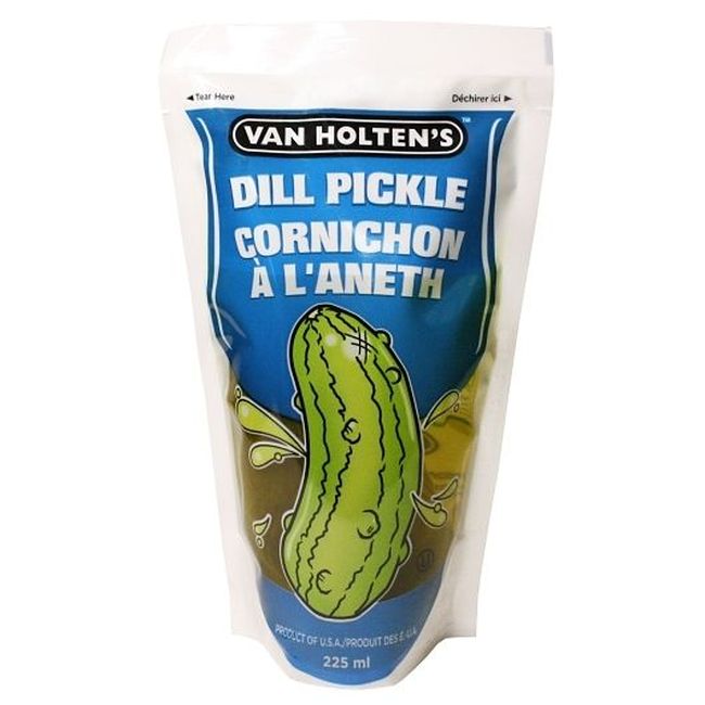 Van Holten's Dill Pickle, 225 Ml -- 12 Per Case