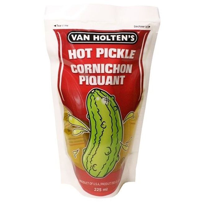 Van Holten's Hot Pickle, 225 Ml -- 12 Per Case