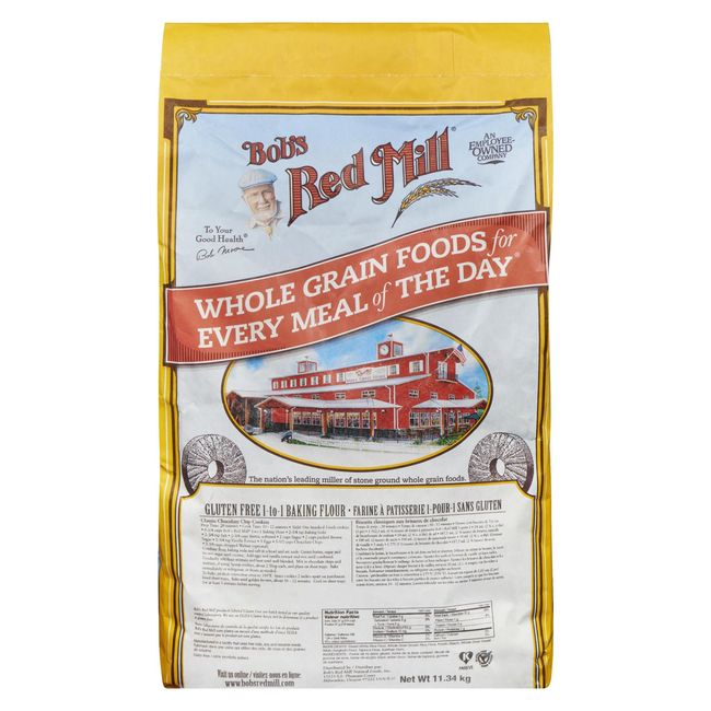 Bob's Red Mill Gluten Free 1-to-1 Baking Flour, 11.34 Kg