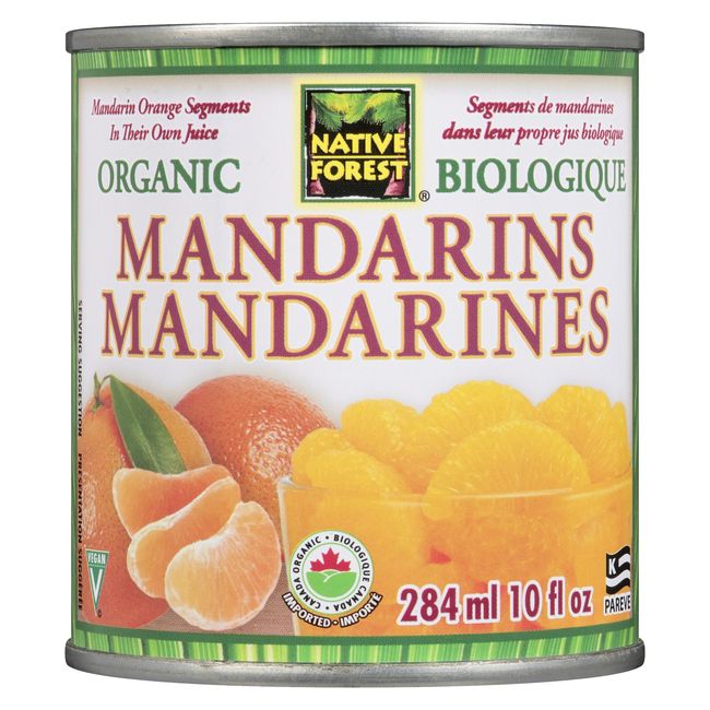 Native Forest Organic Mandarin Oranges, 284 Ml -- 6 Per Case