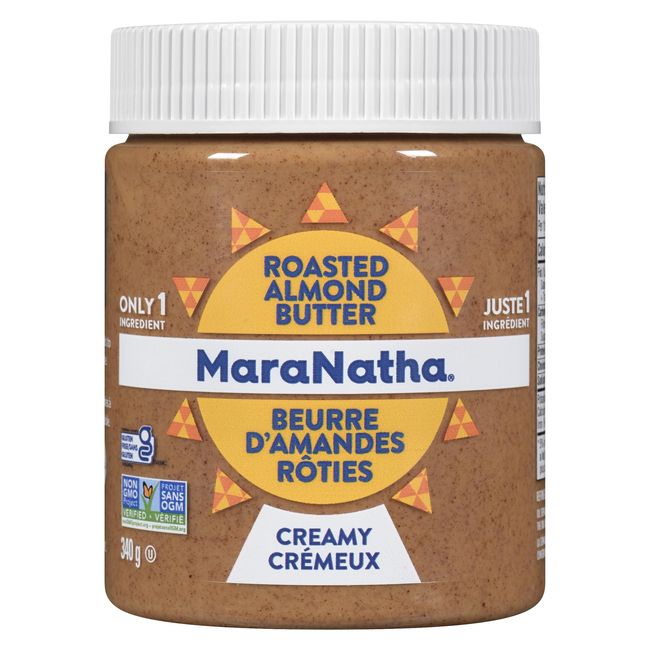Maranatha Roasted Creamy Almond Butter, 340 G -- 6 Per Case