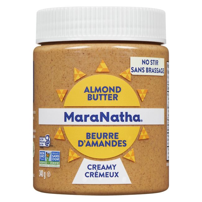 Maranatha No Stir Creamy Almond Butter, 340 G -- 6 Per Case