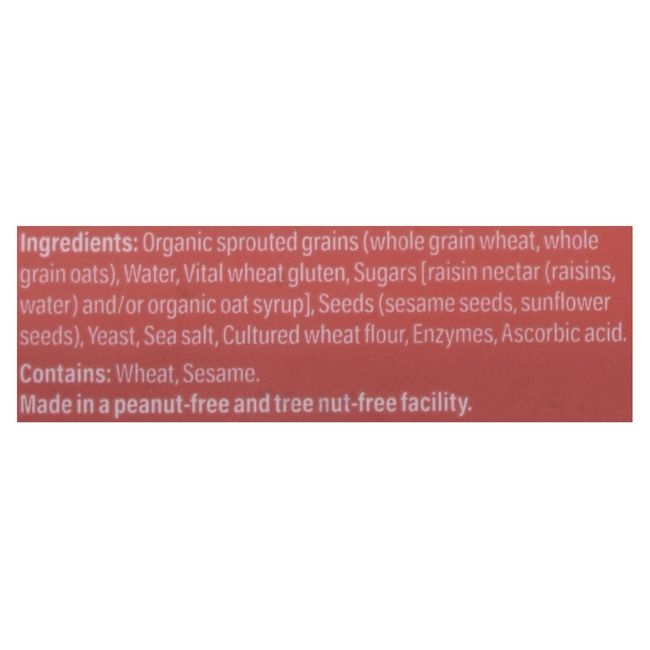 Silver Hills Pain Aux Écureuils Germés Biologiques, 600 G -- 8 Par Boîte