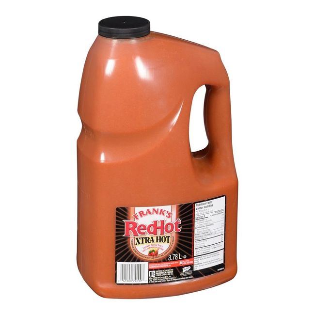Frank's Redhot Sauce Au Poivre De Cayenne Extra Piquante, 3,78 L -- 2 Par Caisse