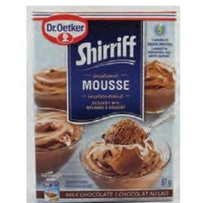 Dr. Oetker Mélange Pour Mousse Au Chocolat Au Lait, 87 G -- 12 Par Boîte