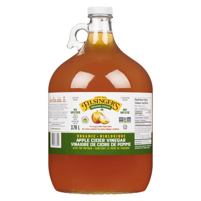 Filsinger's Organic Apple Cider Vinegar, 3.78 L -- 4 Per Case