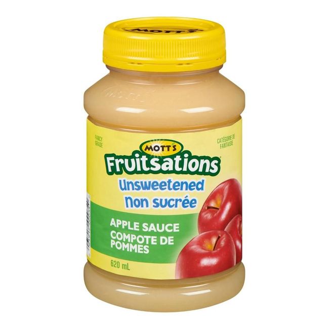 Fruitsations Unsweetened Apple Sauce, 620 Ml -- 12 Per Case